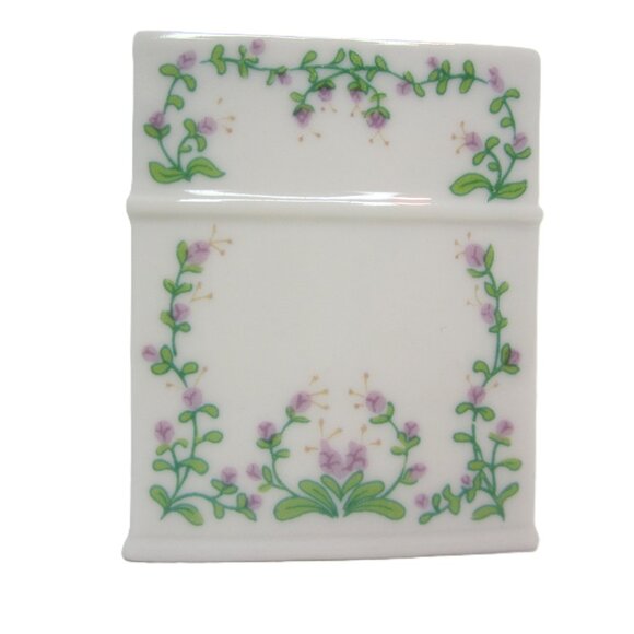 Lenox Spice Village Marjoram BOTTOM ONLY Spice Jar Lid Cottage House Ceramic - Picture 3 of 6